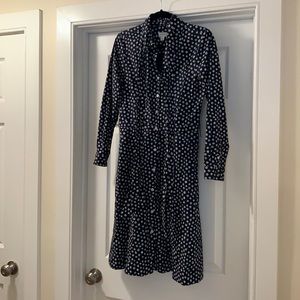 Button down collared j crew dress worn ONCE
